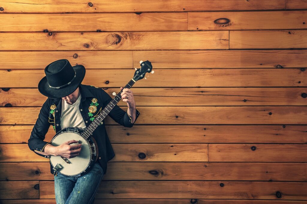 Man playing guitar